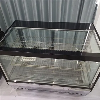 Compact Flat Glass Cafe Display Cooler