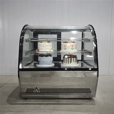 commercial mini cake display fridge